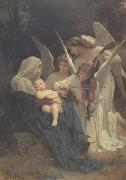 Adolphe William Bouguereau Song of the Angels (mk26) oil on canvas